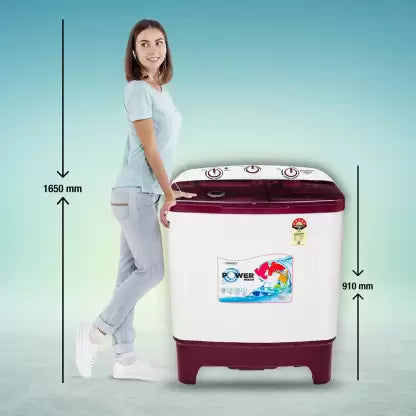 Sansui 7 kg Semi Automatic Top Load Washing Machine Red, White  (JSP70S-2024L) (OPEN BOX) Sansui 7 kg Semi Automatic Top Load Washing Machine Red, White  (JSP70S-2024L) (OPEN BOX)